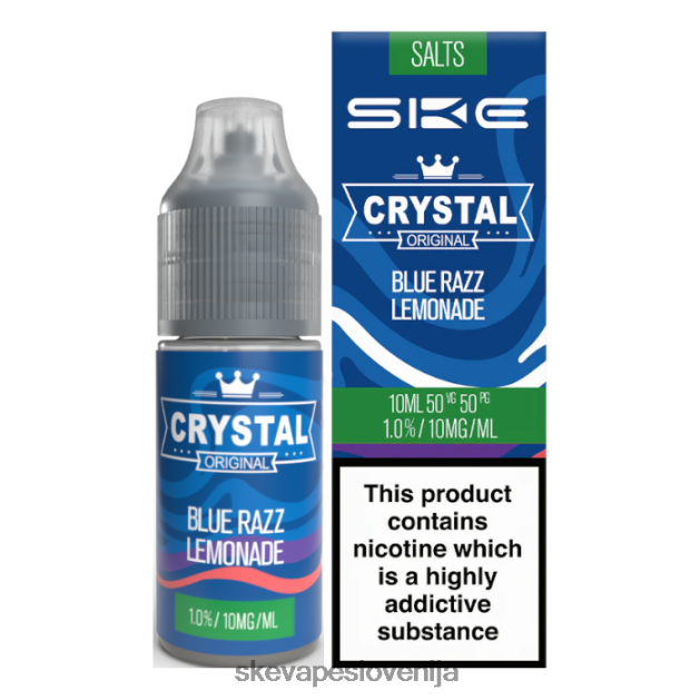 SKE kristalna sol - 10 ml 0482ZF111 modra razz limonada | SKE Vape Website