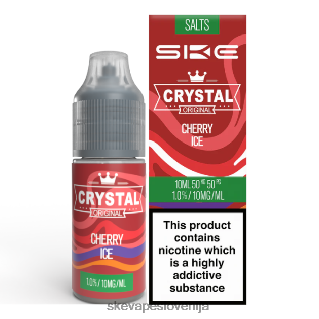 SKE kristalna sol - 10 ml 0482ZF114 češnjev led | SKE Vape Flavours