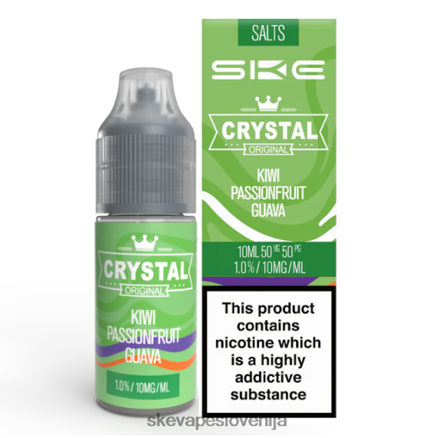 SKE kristalna sol - 10 ml 0482ZF115 kivi pasijonka guava | SKE Vape Crystal