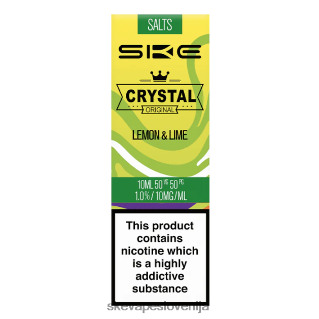 SKE kristalna sol - 10 ml 0482ZF116 limona & limeta | SKE Vape Authentication