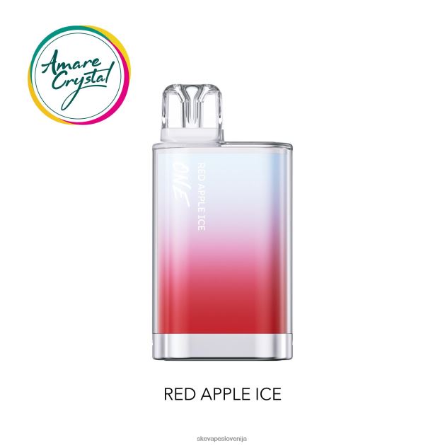 SKE amare crystal one za enkratno uporabo 0482ZF29 rdeči jabolčni led | SKE Vape Pen